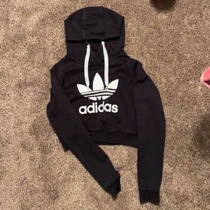 ADIDAS cropped hoodie